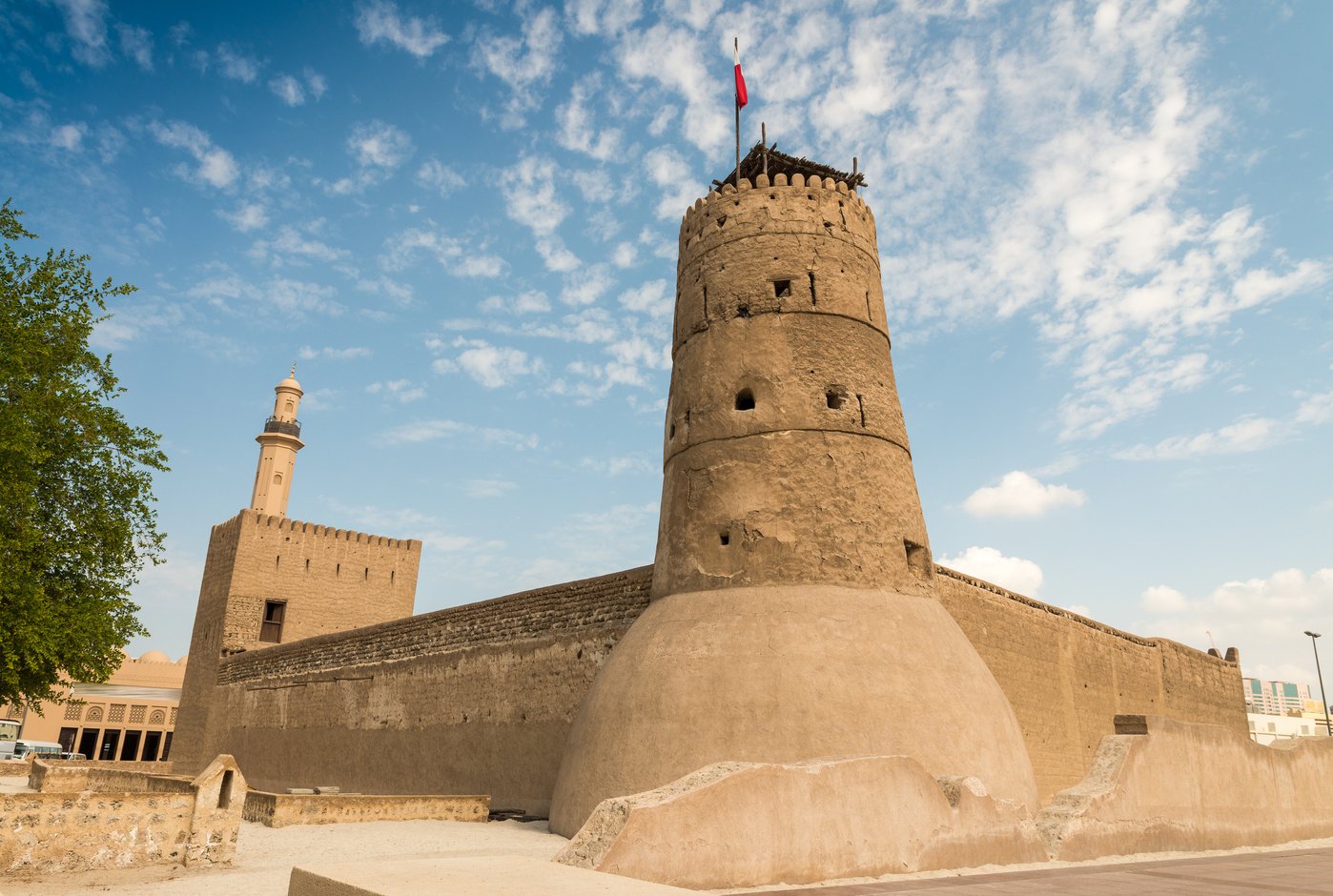 Dubai Museum Exterior  