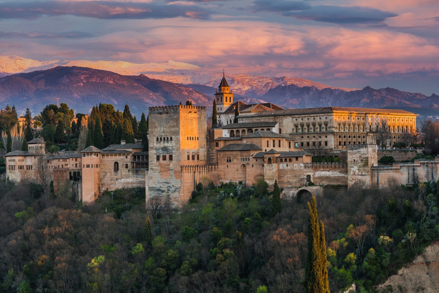 Alhambra Palace in Spain