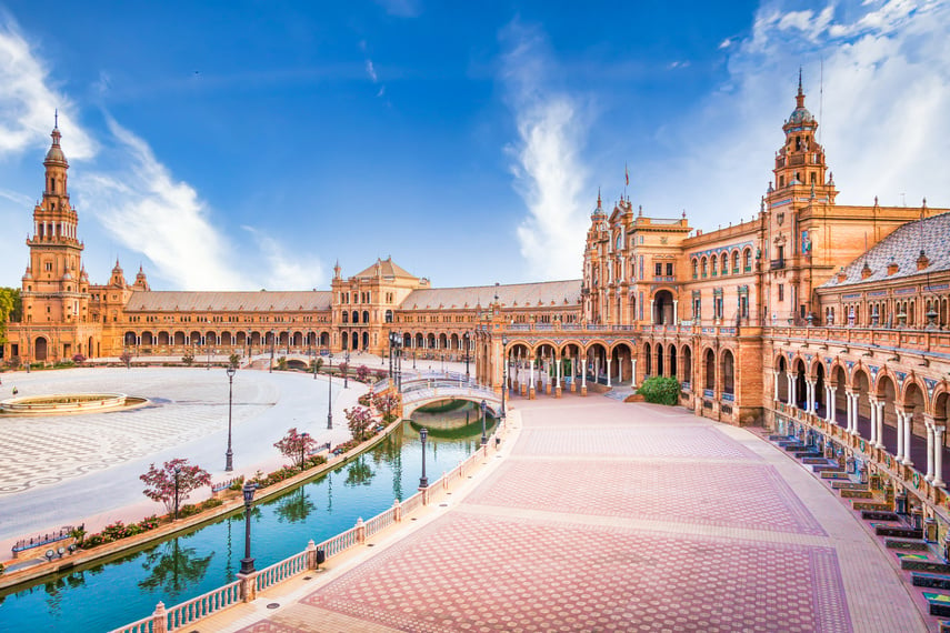 Seville's Plaza De Espana