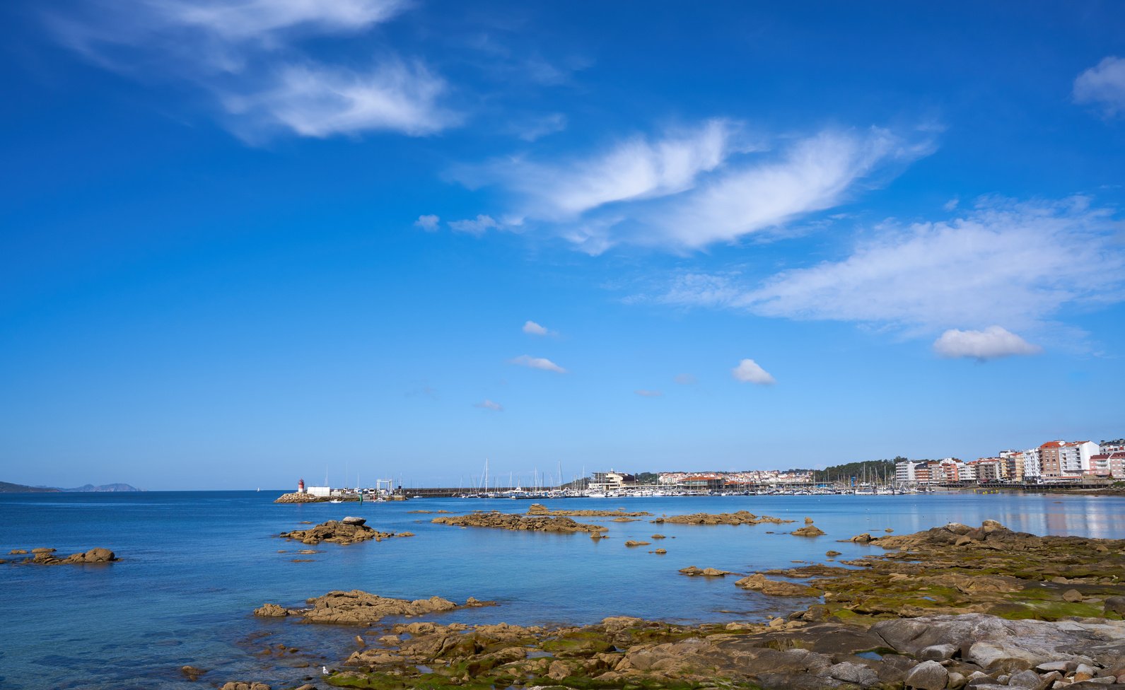 Sanxenxo Also Sanjenjo Beach in Pontevedra